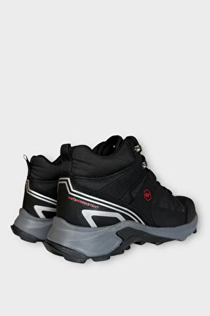 Erkek Su İtici Soğuk Geçirmez Outdoor Trekking Bot SİYAH