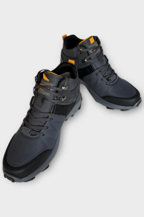 Erkek Su İtici Soğuk Geçirmez Outdoor Trekking Bot FÜME