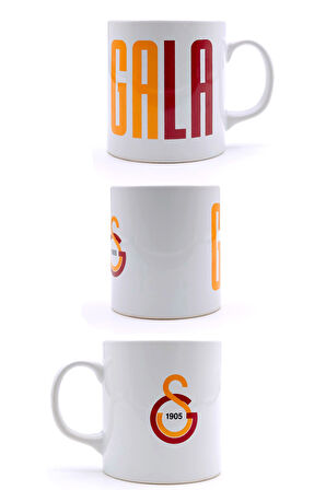 Galatasaray Orijinal Kupa Gs Orijinal Lisanslı Mug, Özel Ahşap Kutulu