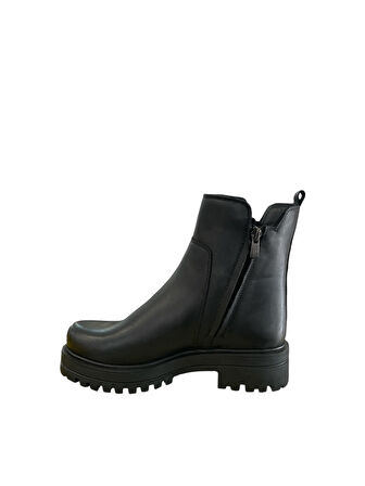 Burç 66152 Kadın Casual Hakiki Deri Bot (Kış 24)