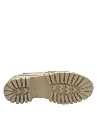 Mammamia D25YA-3705 Kadın Casual Deri Loafer Ayakkabı