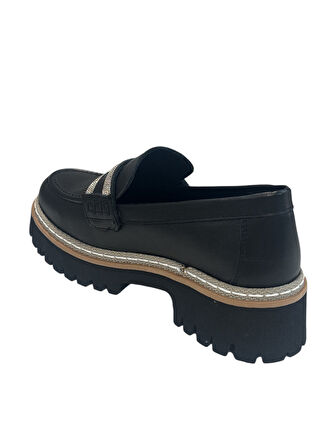 Mammamia D25YA-3705 Kadın Casual Deri Loafer Ayakkabı