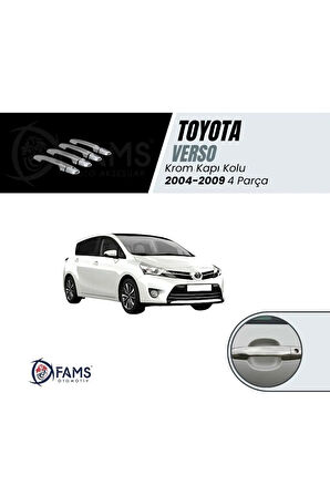 Toyota Verso Uyumlu Krom Kapı Kolu 4 Kapı 2004-2009