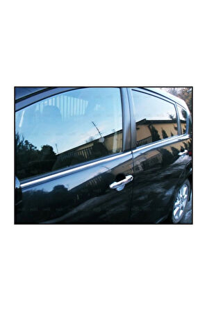 Toyota Verso Krom Cam Çıtası 4 parça 2004-2009 Paslanmaz Çelik