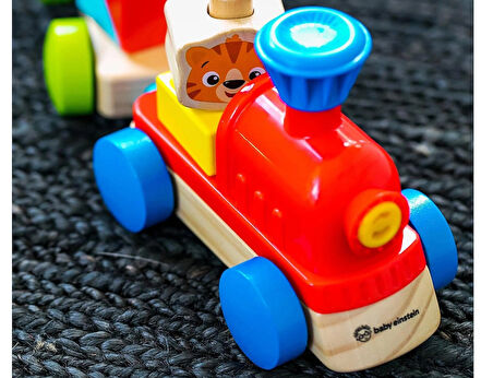 Hape Baby Einstein  Discovery Train Oyuncak Ahşap Tren