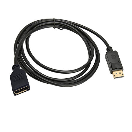 Display port dişi erkek kablo display dişi erkek uzatma kablosu 2m