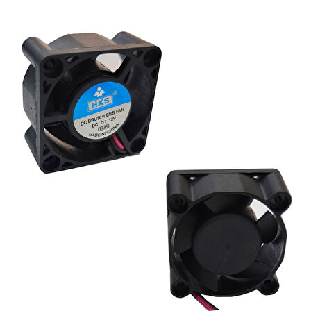 12v 4cm 2 pinli soğutucu fan 4*4*2cm 12v 2 pinli fan