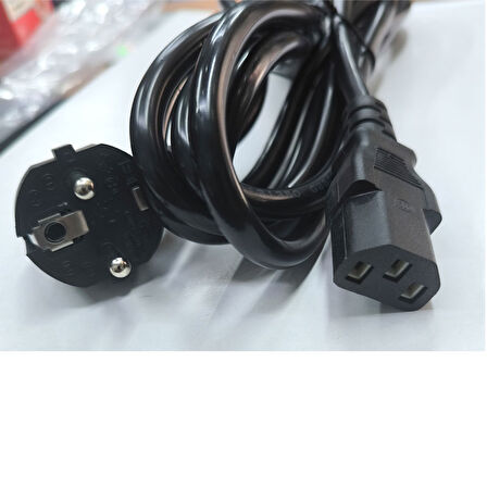 3x1mm C7 power kablosu bilgisayar  monitör için power kablo 3m