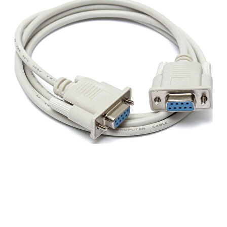 db9 RS232 dişi dişi com port kablo seri com port dişi dişi kablo 3m