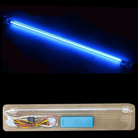 Mavi neon Floresan lamba Sesli aktivasyonlu soğuk katotlu neon lamba 