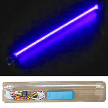 Mavi neon Floresan lamba Sesli aktivasyonlu soğuk katotlu neon lamba 