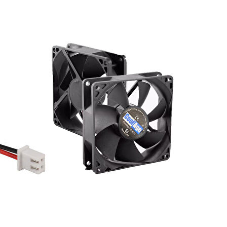 9cm 5v 2 pinli fan 9cm x 9cm x 2.5cm DC 5v fan