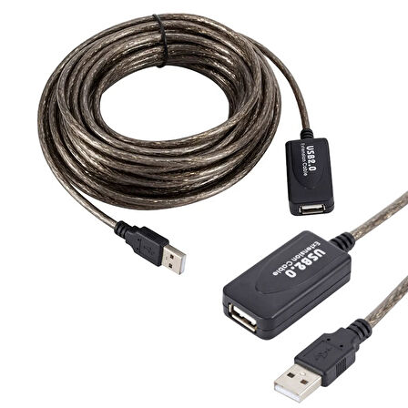 Usb 2.0 extension kablo güçlendirilmiş usb 2.0 extension kablo 10m