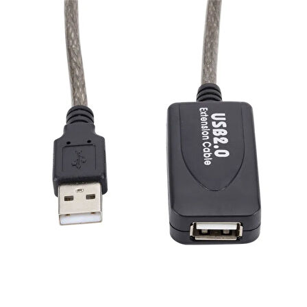 Usb 2.0 uzatma kablosu usb 2.0 güçlendirilmiş extension kablo 15m