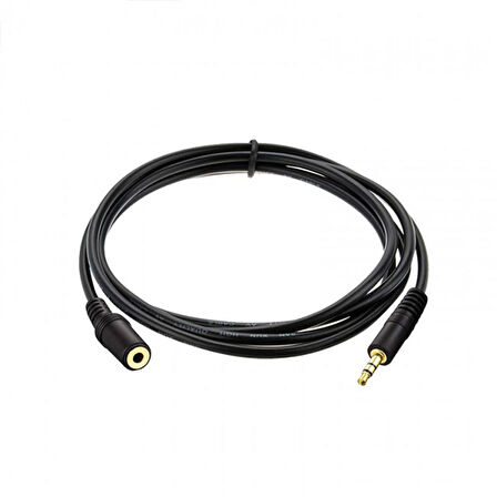 3.5mm stereo dişi erkek uzatma kablosu kulaklık aux uzatma kablosu 2m