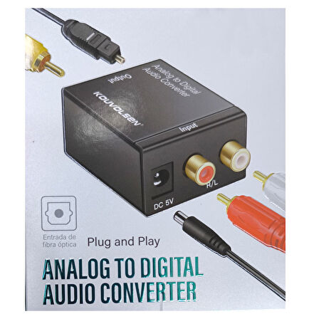Analog to dijital audio converter Analog Sesten S/PDIF Dijitale Dönüştürücü