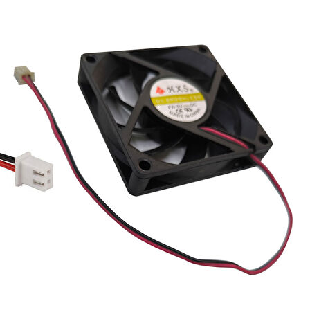 7cm 5v 2 pinli fan 7cm x 7cm x 1.5cm DC 5v 2 pinli fan