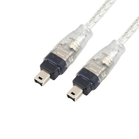 1394 Firewire 4 pin to 4 pin kablo 1394 firewire 400/400 kablo 1.5 m