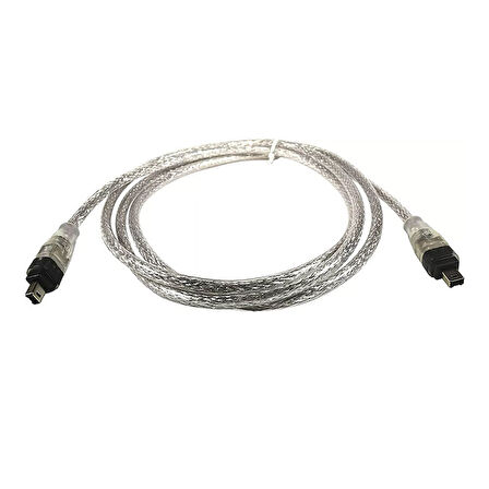1394 Firewire 4 pin to 4 pin kablo 1394 firewire 400/400 kablo 1.5 m