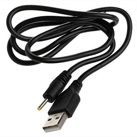 Usb tablet şarj kablosu 5v 2A 2.5mmx07mm usb tablet şarj kablosu
