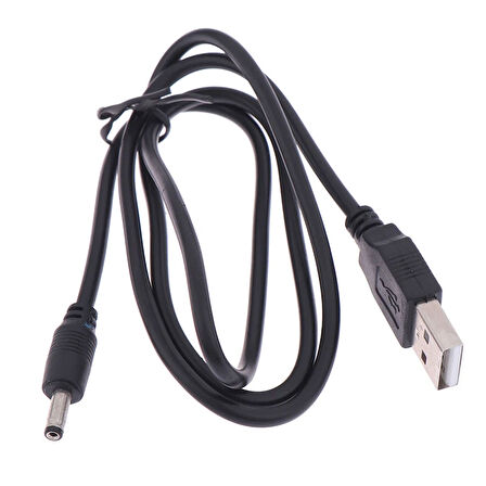 Usb 2.0 DC 3.5mm x 1.35mm güç kablosu 5v2A USB güç kablosu