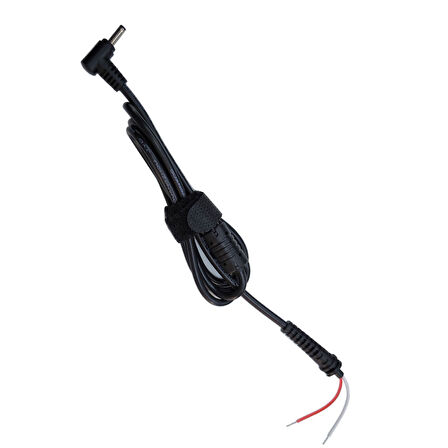 3.5mmx1.35mm 90° L tipi notebook adaptör tamir kablosu 