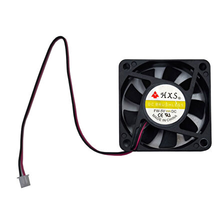6cm 5v 2 pinli fan DC 5v 6cmx6cmx1.5cm 2 pinli fan
