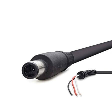 HP ve DELL uyumlu iğneli adaptör tamir kablosu 3 kablolu