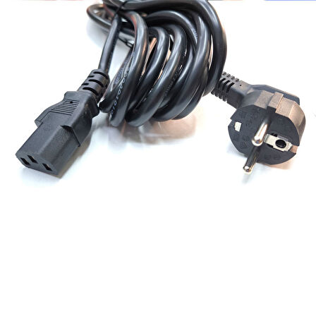 C7 3x1 power kablo bilgisayar  monitör için power kablo 5m