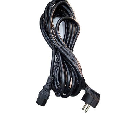 C7 3x1 power kablo bilgisayar  monitör için power kablo 5m