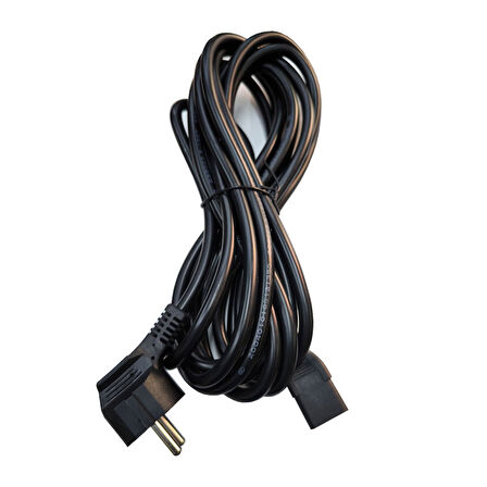 C7 3x1 power kablo bilgisayar  monitör için power kablo 5m