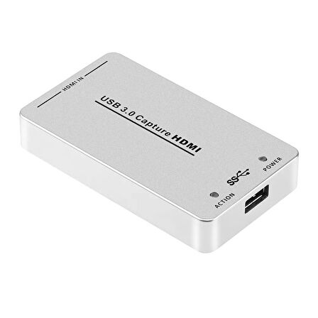 HDMI Usb 3.0 Video Yakalama kartı Canlı Yayın ve Kayıt için AV Uyumlu kart