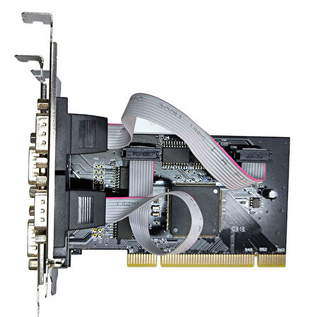 PCI 4 port seri com kart db9 rs232 com kart 2 port dahili 2 port harici