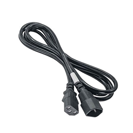 PC Power dişi erkek uzatma kablosu 3x0.75 güç uzatma kablosu 2m