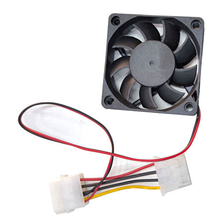 6cm 12v 4pin ıde molex kablolu fan 6cmx6cmx1cm 12v 6cm fan