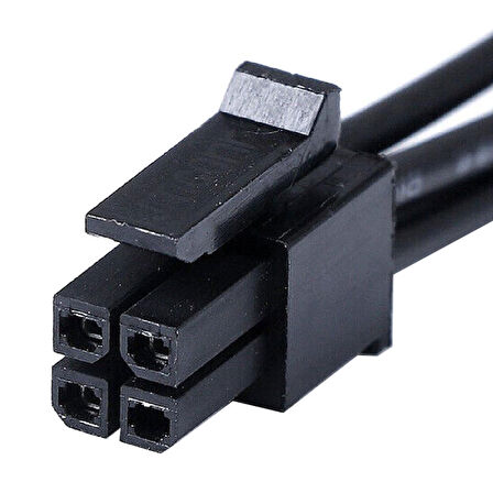 Mini 4 Pin to 2x Sata Ssd Power Supply Anakart Hdd Güç Kablosu