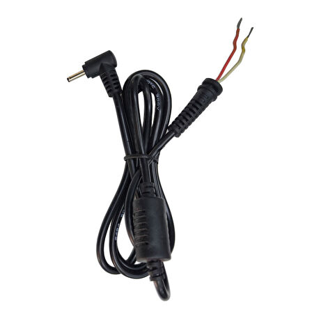 2.5mmx0.7mm şarj uçlu tamir kablosu 2.5mm ye 0.7mm adaptör tamir kablosu