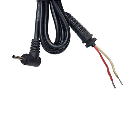 2.5mmx0.7mm şarj uçlu tamir kablosu 2.5mm ye 0.7mm adaptör tamir kablosu