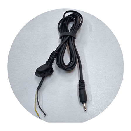 2.0mmx0.6mm uçlu tamir kablosu 2.0mm ye 0.6mm adaptör tamir kablosu 1m