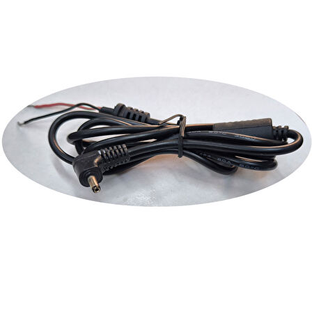 3.5mmx1.35mm uçlu tamir kablosu 3.5mm ye 1.35mm adaptör tamir kablosu 1m