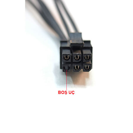 Mini 6 pim to 2x sata power kablo DELL uyumlu uzatma kablosu 3250 3268