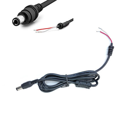 6.3mmx3.0mm toshiba uyumlu adaptör tamir kablosu DC güç kablosu