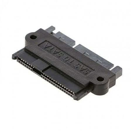 Sas to sata çevirici SFF-8482 SAS SATA 180 derece açılı dönüştürücü