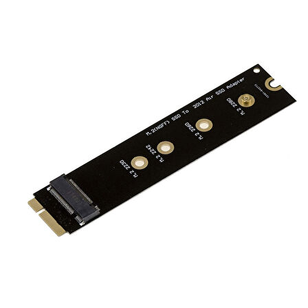 M.2 SATA SSD to 8+18 pin Apple Macbook uyumlu 2012-2013 Dönüştürücü Adaptör