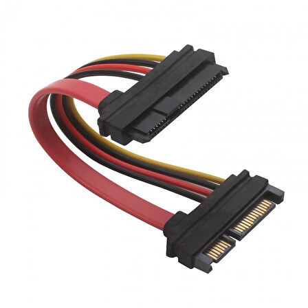 Sas to sata SFF-8482 SAS kablosu 29Pin erkek SATA 22Pin erkek kablo