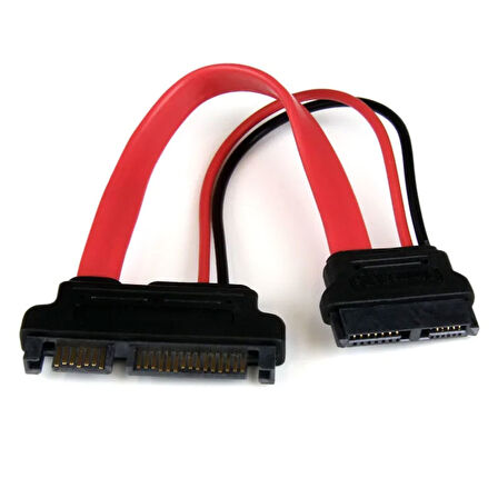 22 pin sata data to 13 pin mini slimline sata çevirici kablo 20 cm