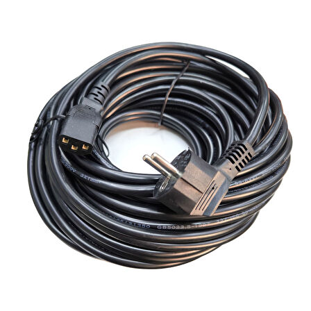 3x1mm power kablo monitör PC vb için power kablo 20m
