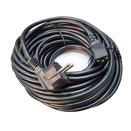 3x1mm power kablo monitör PC vb için power kablo 20m