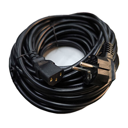 3x1mm power kablo monitör PC vb için power kablo 20m