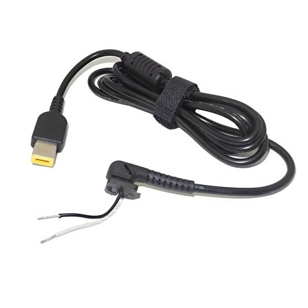 Lenov uyumlu adaptörler için kare uç tamir kablosu 1m